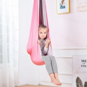 Sensory Swing Double Layer Children Kids Adults Hanging Hammocks Therapy Autism Indoor Yoga Hammocks Christmas Gifts Hanging Pod