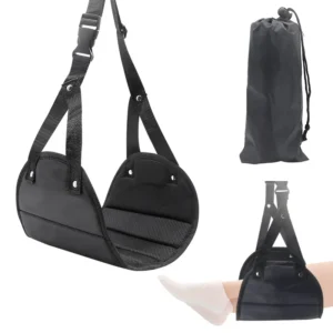 1/3PCS Portable Foot Hammock for Travel Office Airplane and Train Adjustable Leg Rest Strap Comfort on The Go