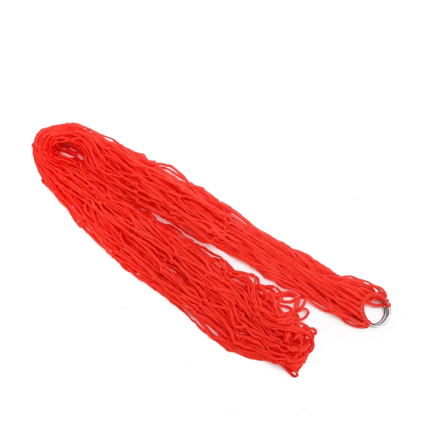 Outdoor Supplies Bold Mesh Hammock Nylon Rope Single Hammock Outdoor Furniture Camping - Image 5
