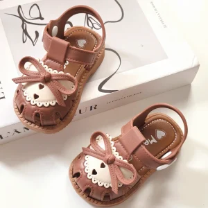 2026 Princess Style Girls Sandals New Arrival Infant Toddler Baby Walking Shoes Spring Summer Soft Bottom Anti-slip Kick-Proof