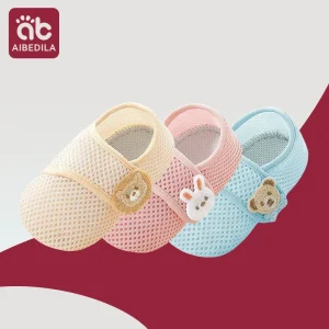 Baby Summer Soft Sole Children Indoor Mesh Floor Shoes Boys Girls Toddler Shoes Amusement Park Kindergarten Indoor Foot Socks